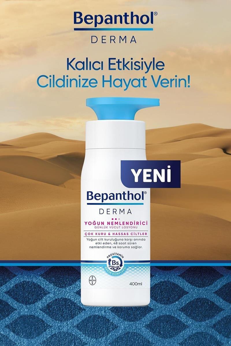 Bepanthol Derma Yoğun Nemlendirici 400 Ml Nasıl kullanılır öğrenin ve  kullanıcı yorumlarına gözatın.