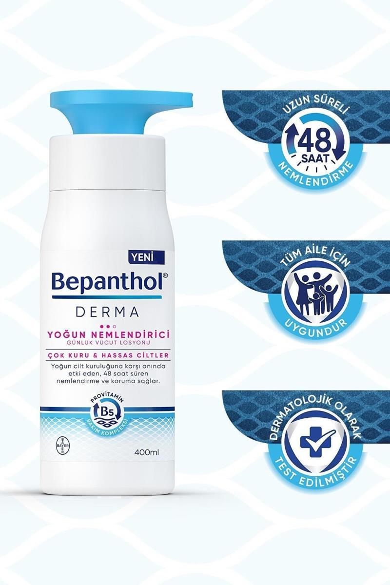 Bepanthol Derma Yoğun Nemlendirici 400 Ml Nasıl kullanılır öğrenin ve  kullanıcı yorumlarına gözatın.