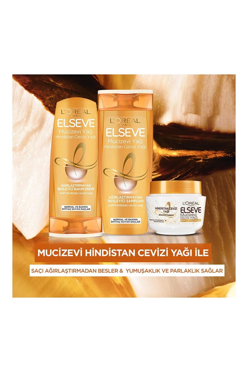 Elseve Hindistan Cevizi & Değerli Yağlar Eşsiz Karışım Banyo Öncesi Maske Nasıl kullanılır öğrenin ve  kullanıcı yorumlarına gözatın.
