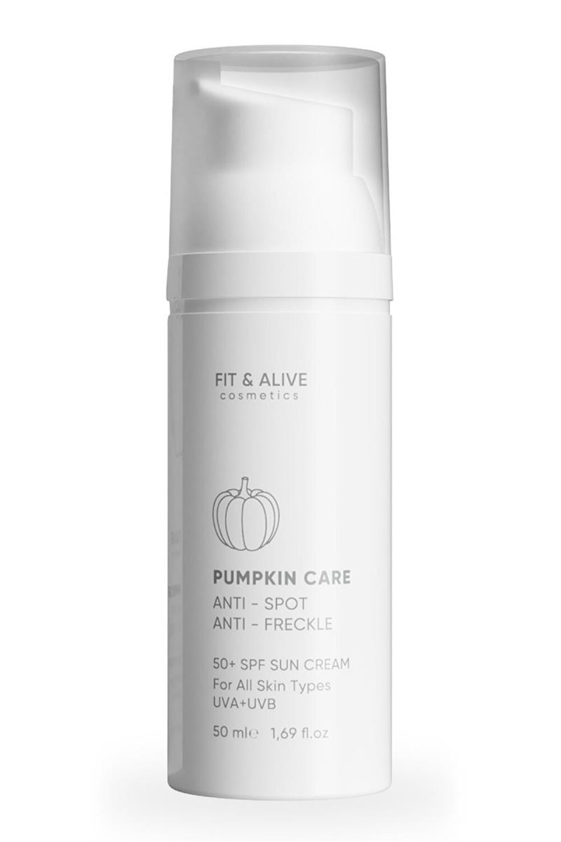 Fit & Alive Fitalive Lekeli Ciltlere Özel Aydınlatıcı Pumpkin Güneş Kremi Spf 50 (ANTİ SPOT & ANTİ FRECKLES) Nasıl kullanılır öğrenin ve  kullanıcı yorumlarına gözatın.