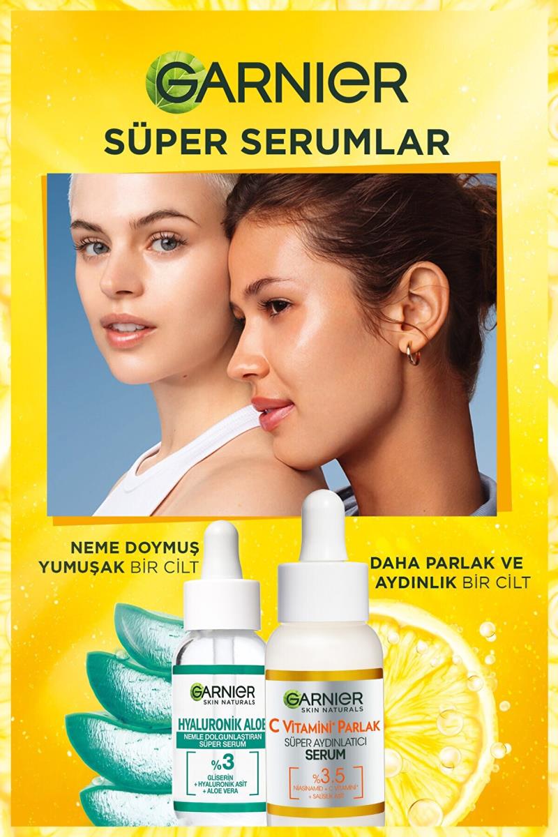 Garnier C Vitamini Parlak Süper Aydınlatıcı Serum 30ml Nasıl kullanılır öğrenin ve  kullanıcı yorumlarına gözatın.