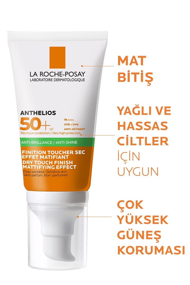 La Roche Posay Anthelios Spf 50+ Yağlı Ciltler için Yüksek Korumalı Yüz Güneş Kremi 50 ml Nasıl kullanılır öğrenin ve  kullanıcı yorumlarına gözatın.