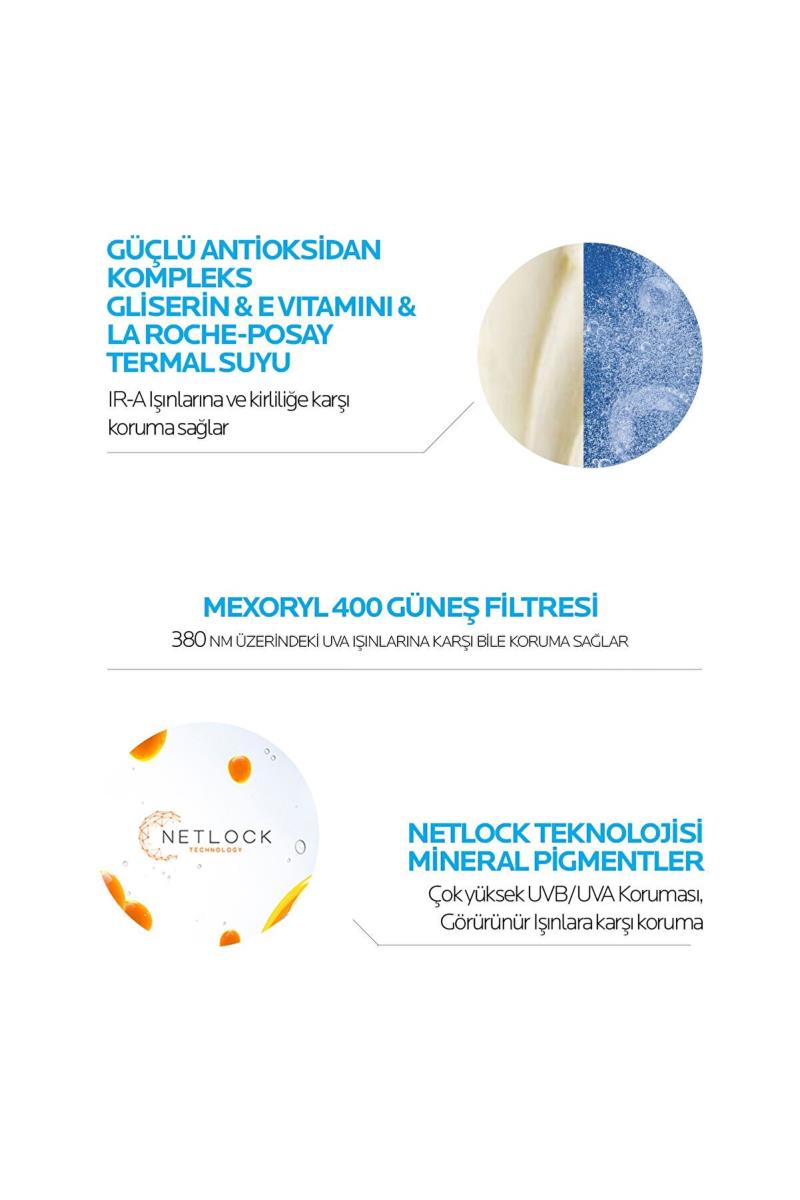 La Roche Posay Anthelios Uvmune Fluid Spf 50 Tüm Ciltler Için Yüksek Korumalı Yüz Güneş Kremi Nasıl kullanılır öğrenin ve  kullanıcı yorumlarına gözatın.