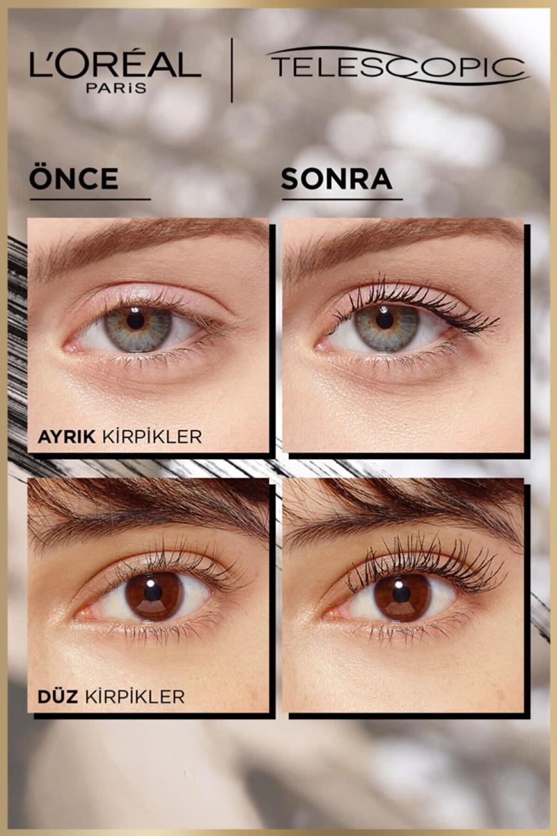 L'Oreal Paris Telescopic Maskara - Siyah Nasıl kullanılır öğrenin ve  kullanıcı yorumlarına gözatın.