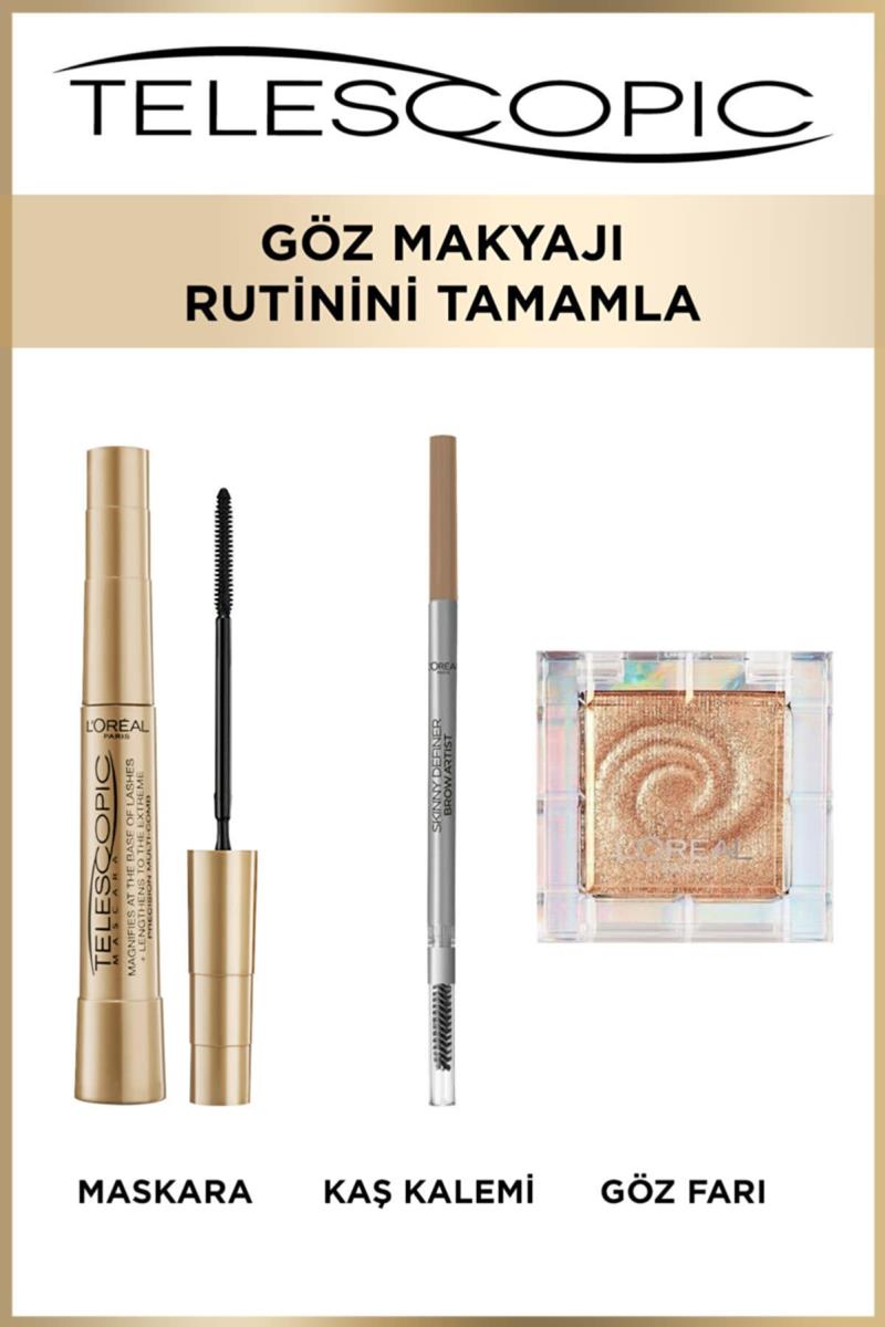 L'Oreal Paris Telescopic Maskara - Siyah Nasıl kullanılır öğrenin ve  kullanıcı yorumlarına gözatın.