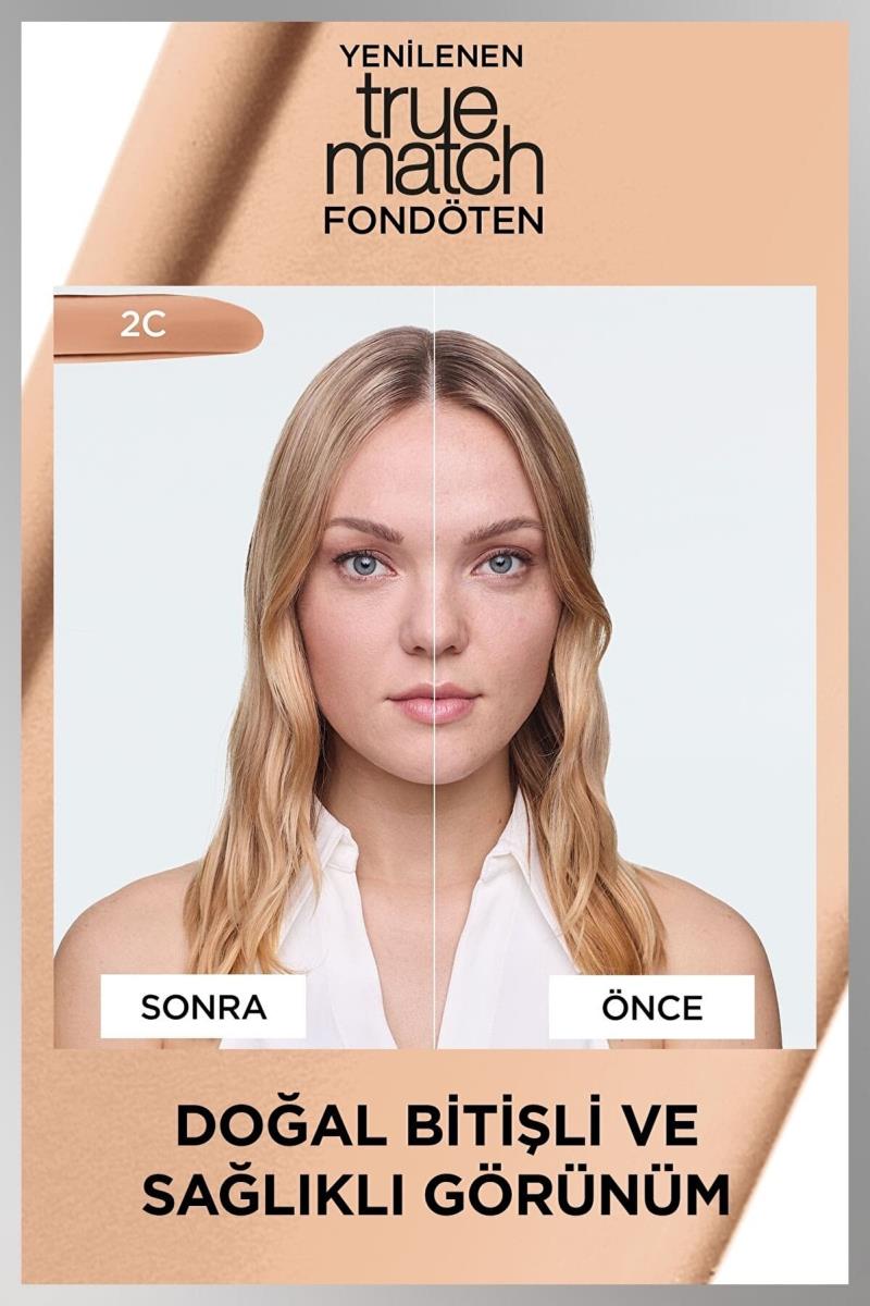 L'Oreal Paris True Match Bakım Yapan Fondöten 2R ROSE VANILLA Nasıl kullanılır öğrenin ve  kullanıcı yorumlarına gözatın.
