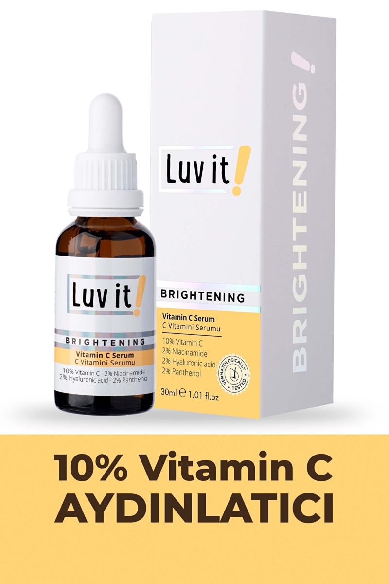 Luv it! Aydınlatıcı C Vitamini Serumu (vitamin C + Hyaluronic Acid + Panthenol + Niacinamide) 30 Ml Kullananlar