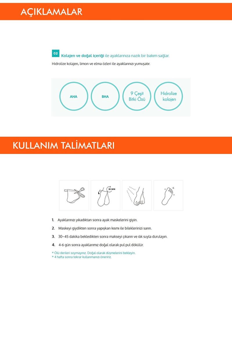 Missha Ölü Deri Ve Çatlaklar İçin Soyulabilen Ayak Peeling Maskesi 50ml Wonder Foot Peeling Mask Nasıl kullanılır öğrenin ve  kullanıcı yorumlarına gözatın.