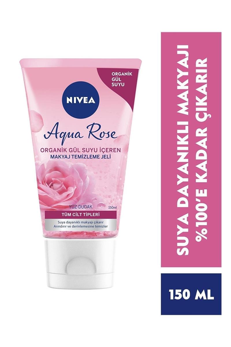 Nivea Aqua Rose Organik Gül Suyu İçeren Makyaj Temizleme Jeli 150ml,Yüz Temizleme Kullananlar