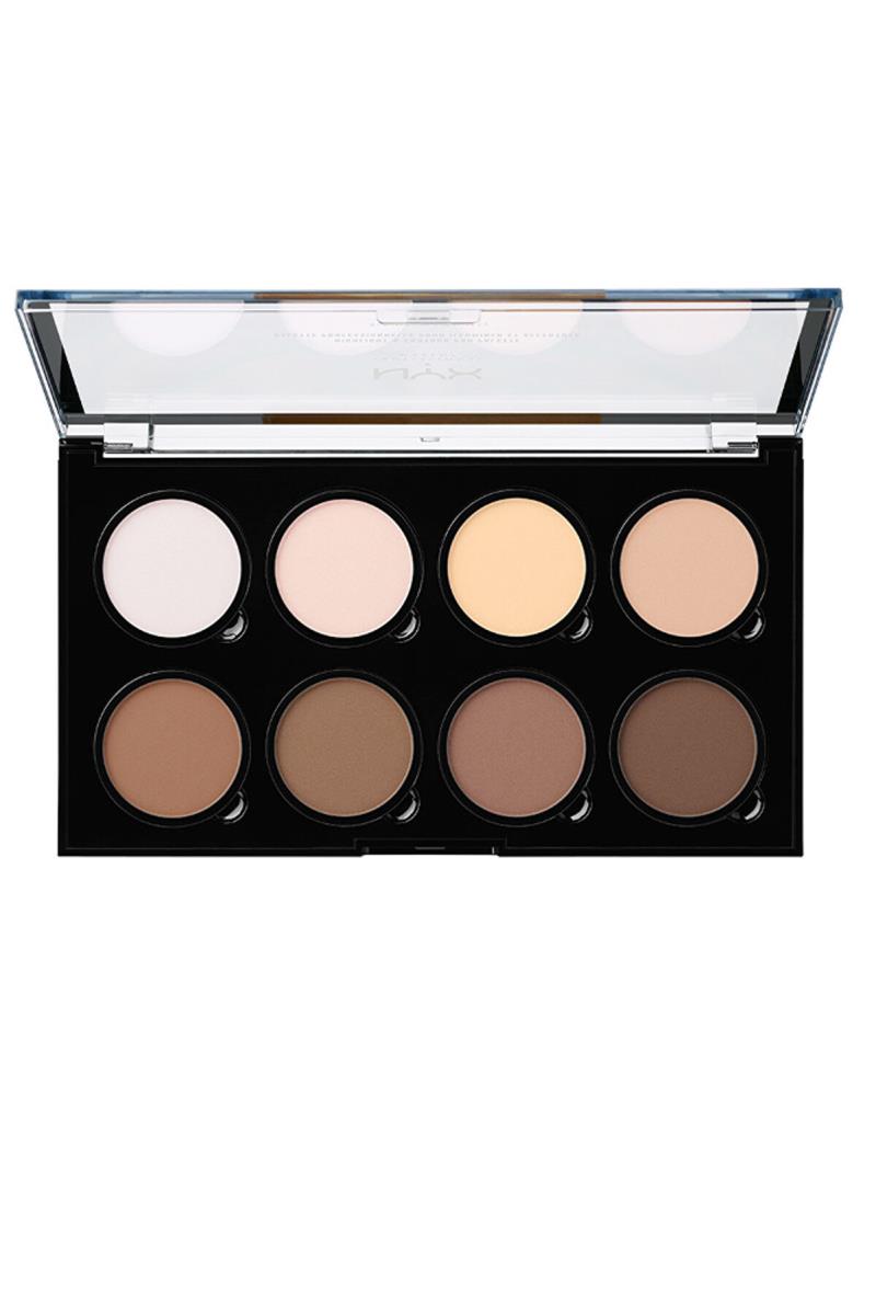 NYX Professional Makeup Aydınlatıcı & Kontür Paleti - Highlight & Contour Pro Palette 208 g 800897836245 Nasıl kullanılır öğrenin ve  kullanıcı yorumlarına gözatın.