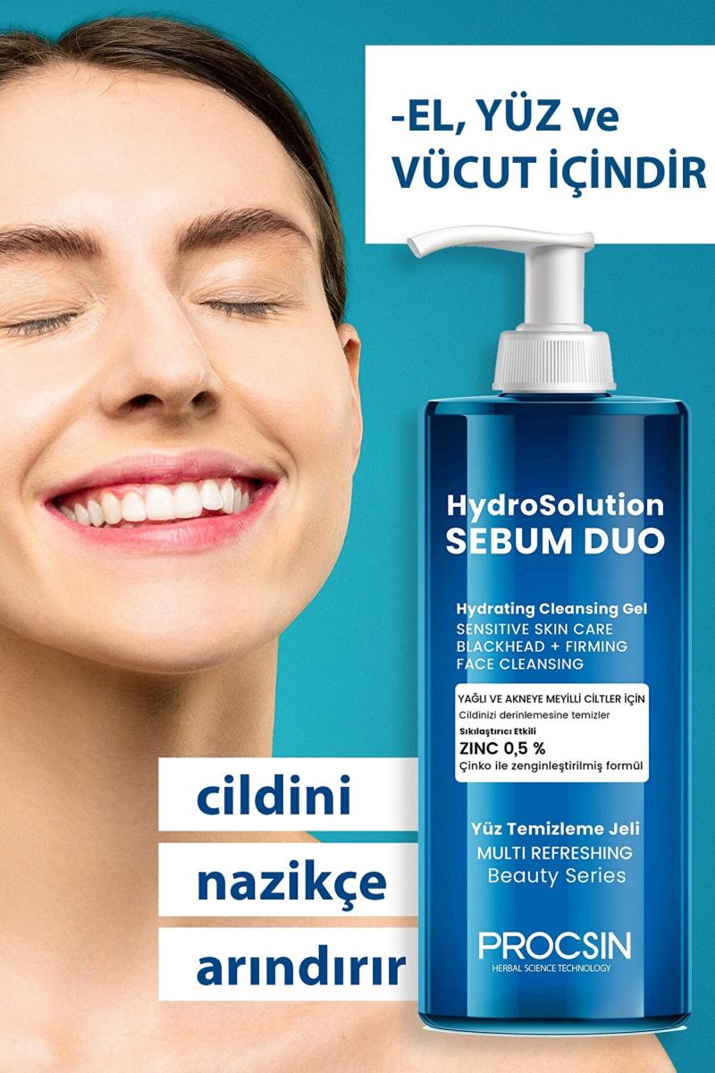 PROCSIN Hydrosolution Yüz Temizleme Jeli 200 ml Nasıl kullanılır öğrenin ve  kullanıcı yorumlarına gözatın.