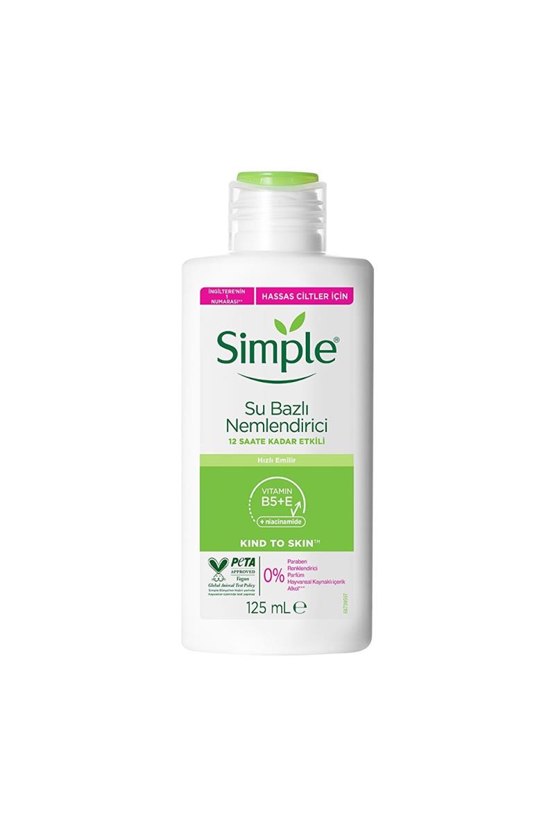 Simple Kind To Skin Su Bazlı Nemlendirici Hassas Ciltler Için 12 Saate Kadar Etkili 125 ml Nasıl kullanılır öğrenin ve  kullanıcı yorumlarına gözatın.