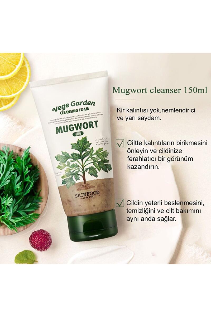 Skinfood Yüz Temizleme Köpüğü - Vege Garden Cleansing Foam Mugwort 150 ml 8809427869915 Nasıl kullanılır öğrenin ve  kullanıcı yorumlarına gözatın.