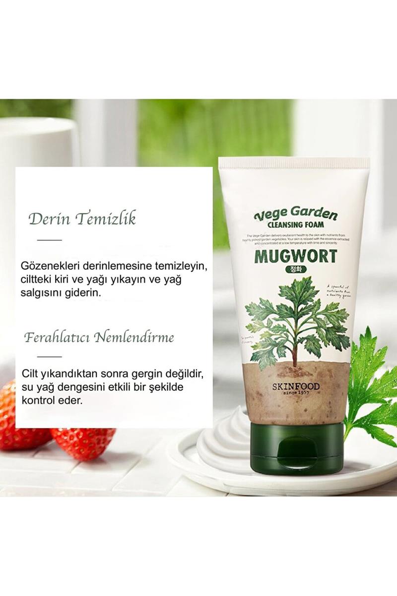 Skinfood Yüz Temizleme Köpüğü - Vege Garden Cleansing Foam Mugwort 150 ml 8809427869915 Nasıl kullanılır öğrenin ve  kullanıcı yorumlarına gözatın.