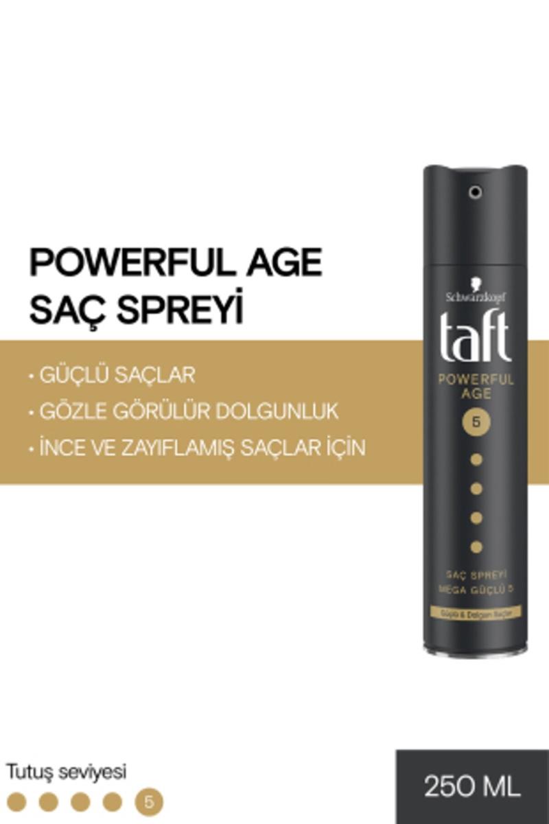 Taft Powerful Age ( Ince Ve Zayıflamış Saçlar Için ) Sprey 250 Ml Kullananlar
