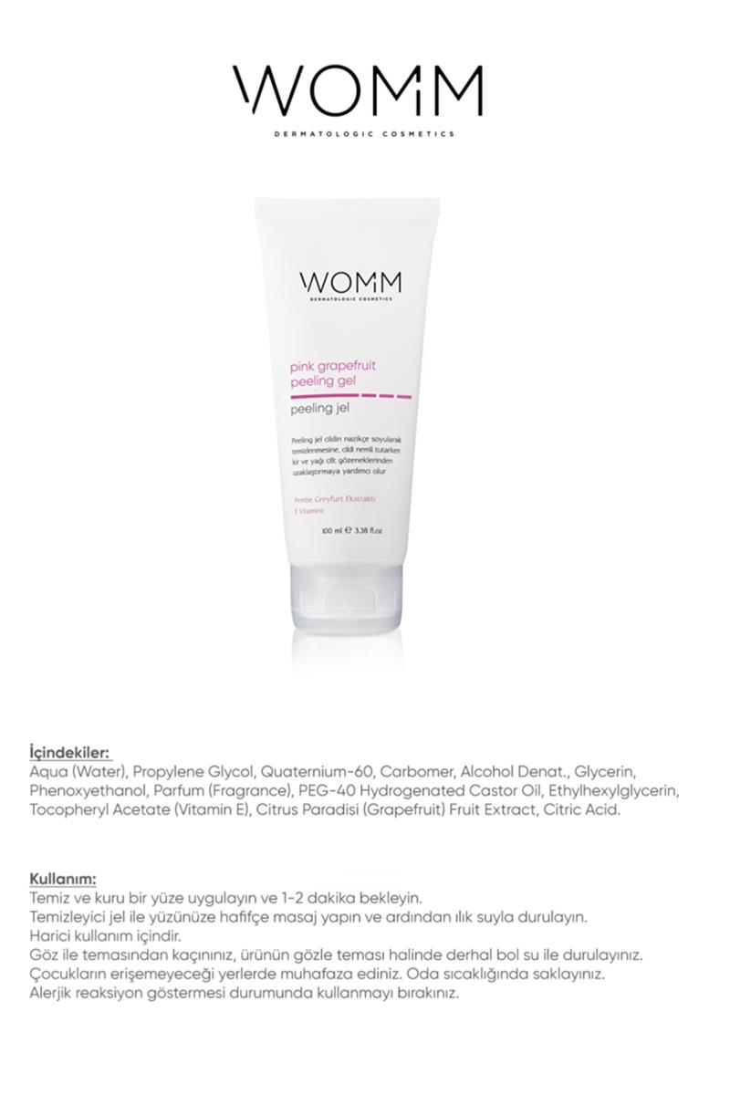 Womm Peeling Jel - Gözenek Temizleyici Etki Nasıl kullanılır öğrenin ve  kullanıcı yorumlarına gözatın.