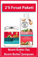 BOOM BUTTER Saç Bakım Yağ ve Şampuan Paketi Nasıl kullanılır öğrenin ve  kullanıcı yorumlarına gözatın.