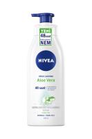 Nivea Aloe Vera Vücut Losyonu 400ml,Normal /Kuru Ciltler,Nemlendirici Serum ile 48 Saat Nem Nasıl kullanılır öğrenin ve  kullanıcı yorumlarına gözatın.