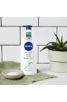 Nivea Aloe Vera Vücut Losyonu 400ml,Normal /Kuru Ciltler,Nemlendirici Serum ile 48 Saat Nem Nasıl kullanılır öğrenin ve  kullanıcı yorumlarına gözatın.