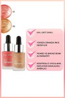 Note Cosmetics Drop Highlighter Likit Aydınlatıcı 02 Charming Desert Nasıl kullanılır öğrenin ve  kullanıcı yorumlarına gözatın.