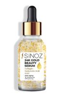 Sinoz 24K Altın Parçacıklı Kırışıklık Karşıtı Kolajen Serum 30 ML Nasıl kullanılır öğrenin ve  kullanıcı yorumlarına gözatın.
