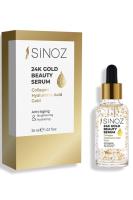 Sinoz 24K Altın Parçacıklı Kırışıklık Karşıtı Kolajen Serum 30 ML Nasıl kullanılır öğrenin ve  kullanıcı yorumlarına gözatın.
